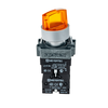 Переключатель с подсветкой, с фиксацией, 220V AC/DC, желтый, 2 положения, 1NO, изображение 2