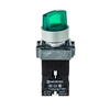 Переключатель с подсветкой, с фиксацией, 220V AC/DC, зеленый, 3 положения, 1NO, изображение 2
