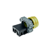 Кнопка в кожухе, желтая 1NO, изображение 4