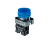 Кнопка в кожухе, синяя 1NO, изображение 2
