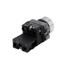Кнопка плоская белая с подсветкой, 24V AC/DC, 1NO, IP67, металл, изображение 4