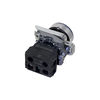 Кнопка синяя с подсветкой, 1NO, 220V AC/DC, IP65, металл, изображение 4