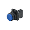 Кнопка выступающая синяя, 1NO, IP65, пластик, изображение 2