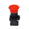 Кнопка грибовидная "тяни-толкай", красная, 40 мм, 1NC, IP65, пластик, изображение 2