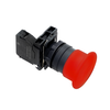 Кнопка грибовидная "тяни-толкай", красная, 40 мм, 1NC, IP65, пластик, изображение 3