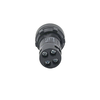 Кнопка белая выступающая с подсветкой, 1NO, 220V AC, IP54, пластик, изображение 5