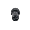 Кнопка синяя выступающая с подсветкой, 1NO, 24V AC/DC, IP54, пластик, изображение 4