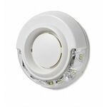 Оповещатель комбинированный белый (звуковой и белый маяк) (FDS226-WW)