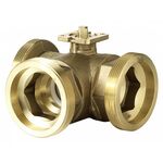 Переключающий шаровой клапан, внешняя резьба (VBG60.50-73T)