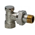КЛАПАН радиаторный угловой, PN10, DN15, KVS 0..2.5 (AEN15)