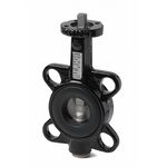 Клапан БАТТЕРФЛЯЙ, фланцевый, PN6/10/16, DN40, KVS 50, ПЛОТНОЕ ЗАКРЫТИЕ (VKF46.40)