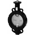 Клапан БАТТЕРФЛЯЙ, фланцевый, PN6/10/16, DN400, KVS 14500, ПЛОТНОЕ ЗАКРЫТИЕ (VKF46.400)