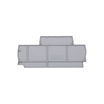 Заглушка для двухуровневых клемм push-in, 4 мм² (уп. 20 шт.)