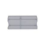 Заглушка торцевая 16 мм², серая (уп. 20 шт.)