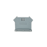 Заглушка для одноуровневых винтовых клемм, серая (уп. 20 шт.)