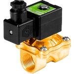 Электромагнитный клапан ASCO 238 серия от 0 до 10бар, с защитой от гидроудара, Н.З., от 3/8 до 1 горячая и холодная вода