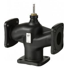 Клапан регулирующий, 3-ходовой седельный, фланцевый, PN10, DN15, KVS 1.6 (VXF32.15-1.6)