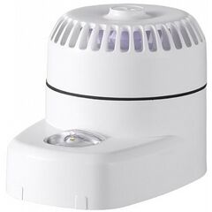 Оповещатель комбинированный белый (звуковой и белый маяк) (ROLP-LX-WW)