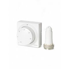 Термостатическая головка для радиаторного клапана, уставка 12…28 С, выносной датчик и регулятор температуры, защита от замерзания (RTN81)