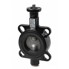 Клапан БАТТЕРФЛЯЙ, фланцевый, PN6/10/16, DN65, KVS 215, ПЛОТНОЕ ЗАКРЫТИЕ (VKF46.65)