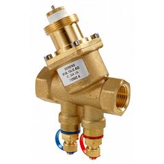 КОМБИКЛАПАН, ВНЕШНЯЯ РЕЗЬБА, PN25, DN15, 80…240 L/H, НИППЕЛИ ИЗМЕРЕНИЯ ДАВЛЕНИЯ (VPI46.15L0.2Q)