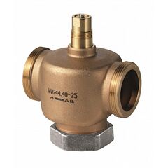 Клапан регулирующий, 2-ходовой седельный, ВНЕШНЯЯ РЕЗЬБА, PN16, DN20, KVS 6.3 (VVG44.20-6.3)