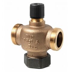 Клапан регулирующий, 2-ходовой седельный, ВНЕШНЯЯ РЕЗЬБА, PN16, DN25, KVS 10 (VVP45.25-10)