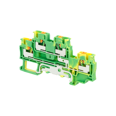 Клемма push-in двухуровневая "Земля", 4 мм²