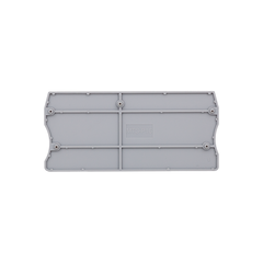 Заглушка торцевая 16 мм², серая (уп. 20 шт.)