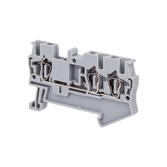 Клемма пружинная трехпроводная, 2.5 мм²