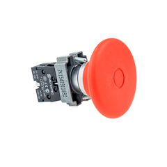 Кнопка грибовидная тяни-толкай, 1NC 60 мм