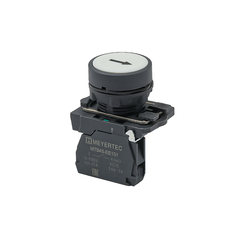 Кнопка плоская белая, маркировка "стрелка вверх", 1NO, IP65, пластик