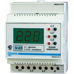 Вольтметр цифровой V-03