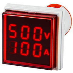 Цифровой индикатор тока и напряжения Omix T33-AV2-1-N2