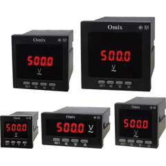 Вольтметр однофазный щитовой с интерфейсом RS-485 Omix V1-1-RS485-N2