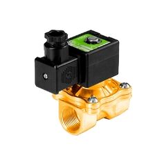 Электромагнитный клапан ASCO 238 серия от 0 до 10бар, с защитой от гидроудара, Н.З., от 3/8 до 1 горячая и холодная вода