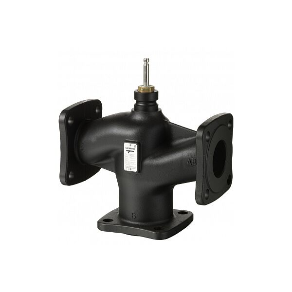 Клапан регулирующий, 3-ходовой седельный, фланцевый, PN10, DN15, KVS 2.5 (VXF32.15-2.5), изображение 2