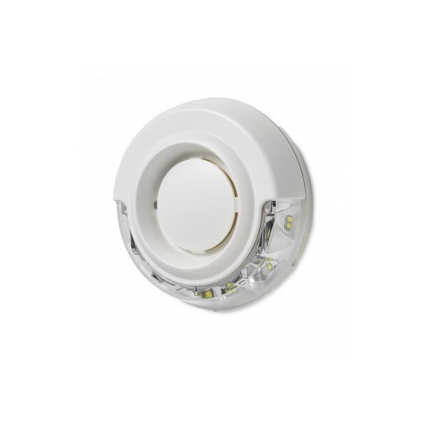 Оповещатель комбинированный белый (звуковой и белый маяк) (FDS226-WW)