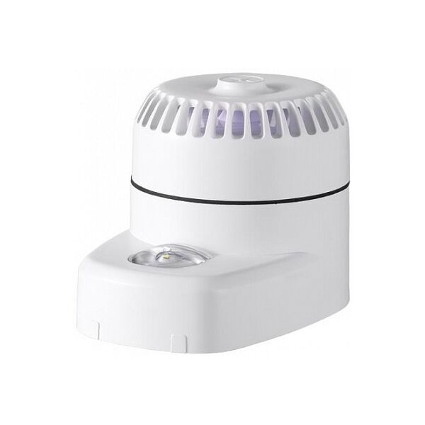 Оповещатель комбинированный белый (звуковой и белый маяк) (ROLP-LX-WW)