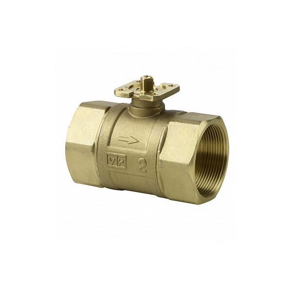 Клапан шаровой 2-ходовой, внутренняя резьба, PN40, DN50, KVS 40 (VAI61.50-40)