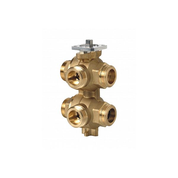 6-ходовой регулирующий шаровый клапан (VWG41.10-1.0-1.6)