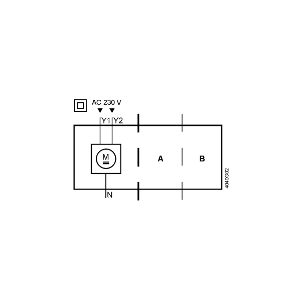 Привод клапана электромоторный, 800 Н, 20 мм, AC 230 V, 3-ТОЧ. (SAX31.00), изображение 5