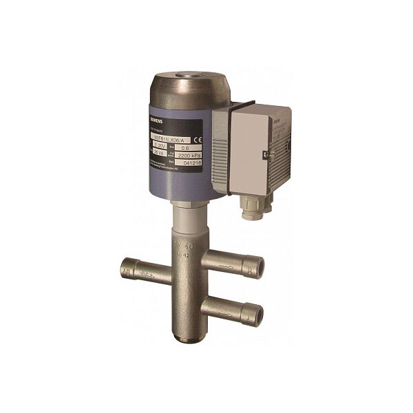 КЛАПАН МАГНИТНЫЙ 3-ХОДОВОЙ С МОДУЛИРУЮЩИМ УПРАВЛЕНИЕМ, СОЕДИНЕНИЕ ПАЙКОЙ, PN32, DN25, KVS 8, AC 24 V (M3FB25LX/A)