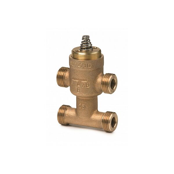 Клапан регулирующий, 3-х ходовой, kvs 2.5, dn 15, шток 2.5 (vmp47.15-2.5s)