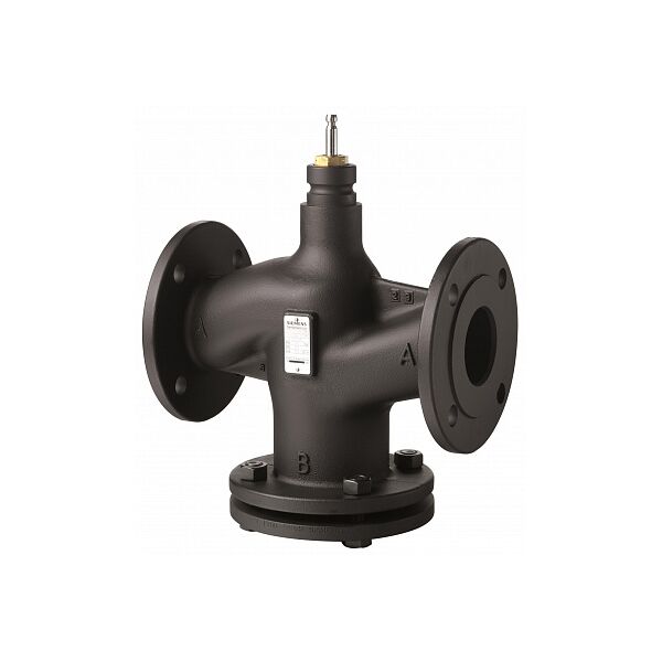 Клапан регулирующий, 2-ходовой, фланцевый, седельный, PN25, DN150, KVS 360 (VVF53.150-400)