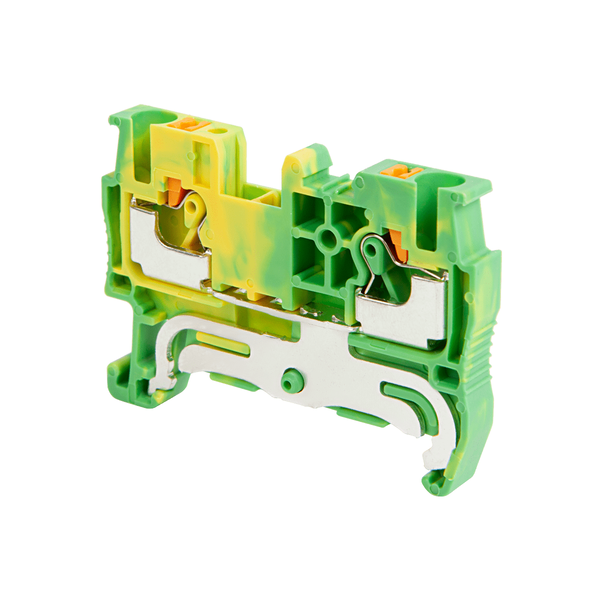 Клемма push-in "Земля", 2.5 мм²