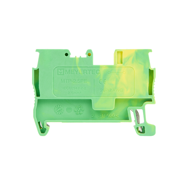 Клемма push-in "Земля", 2.5 мм², изображение 3