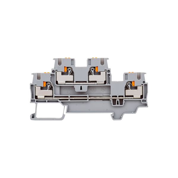 Клемма push-in двухуровневая, 4 мм², изображение 2