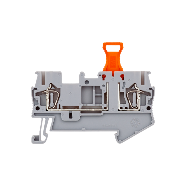 Клемма пружинная с ножевым размыкателем, 2.5 мм², изображение 2