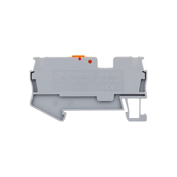 Клемма пружинная с ножевым размыкателем, 4 мм², изображение 3